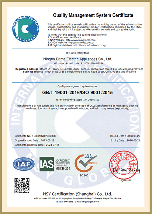 Certifikáty ISO9001 Certifikáty ISO9001